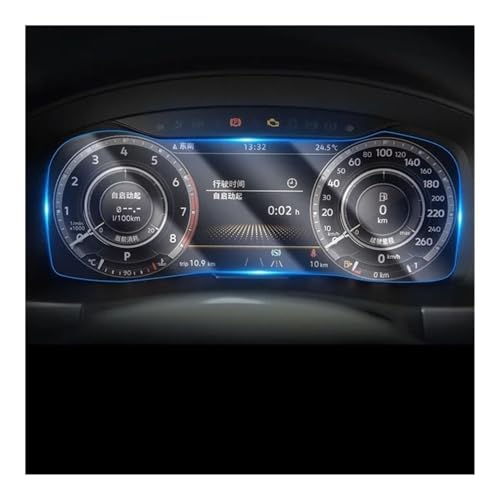 Film protection en verre trempé pour écran tactile de voiture Golf 7 MK7 2018-2023