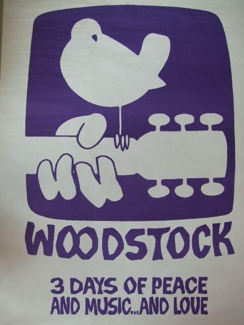 Amazon.co.jp: 1969年 VINTAGE ORIGINAL/OFFICIAL WOODSTOCK POSTER