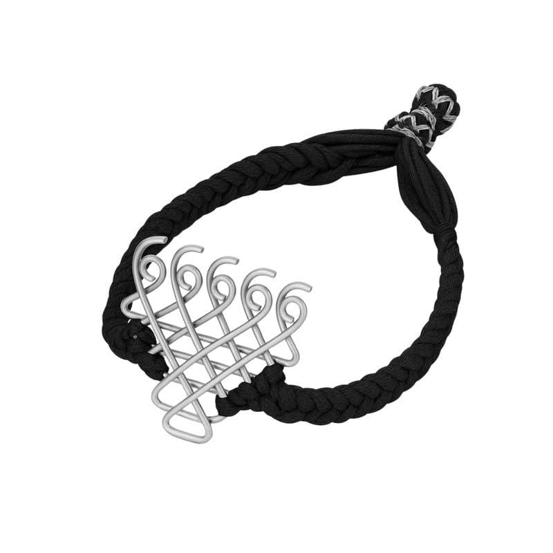 House of Aadyaa 92.5 Silver Saraswati Bracelet for Men & Women-image-43