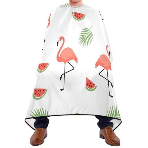 Capa de barbero impermeable Kigai Flamingo para hombres