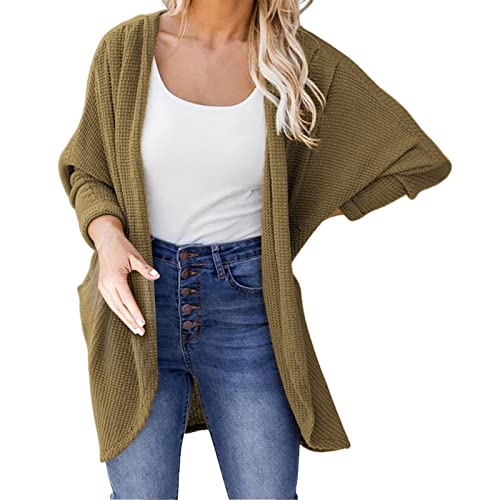 L9WEI Damen Pullover Pullover Damen Elegant Jacke Damen Lang Herbst Cardigan Damen Vintage Pullover Pullover & Strickjacken für Damen Pullover & Strickjacken für Damen