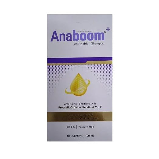 Anaboomm shampoo anti hair fall 100 ml