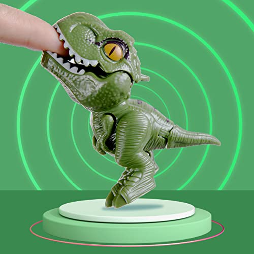 Pack Of 4 Dinosaurs Biting Fingers Puppet Model Figure Novelty Toys With The Limbs Flexible For Children Kids Boys And Girls #TOP6