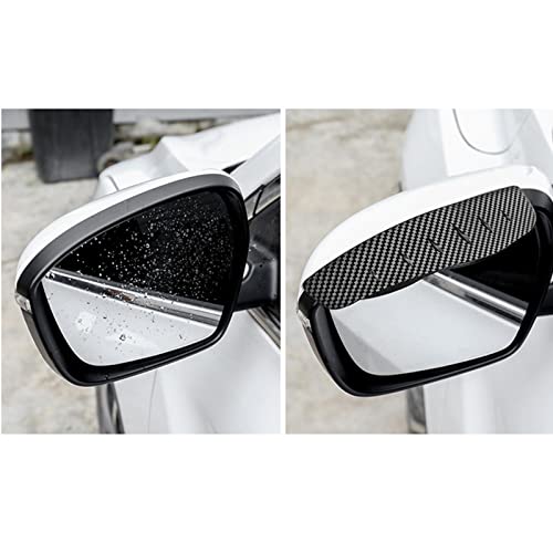 Guarda chuva espelho lateral do carro, Escudo de chuva espelho lateral com fita 3M, de chuva para es