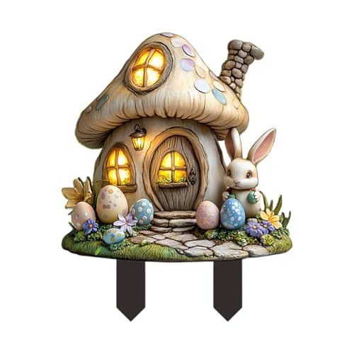 Yardas de Pascua | Decoración de suelo estética Inserto de Pascua al aire libre | DEGENCIONES EXTERIOR CHINETE INSERT GRÚSCO PARA EL PEJAS COURTICES