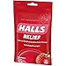 Halls Strawberry Flavor Menthol Drops, 30 Each