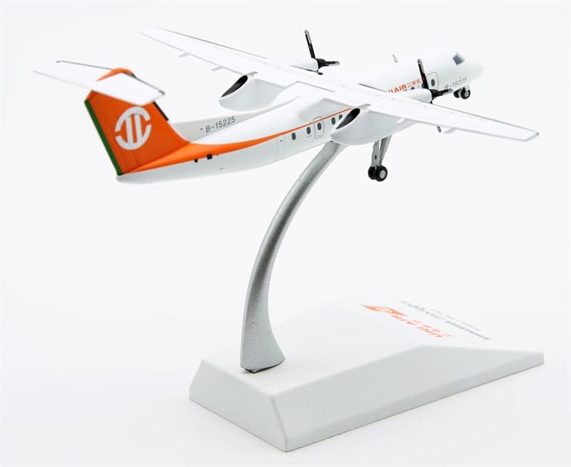Miniatura 5 de JC Wings Uni Air Último vuelo BOMBARDIER Dash-8 B-15225 1200 DIECAST modelo de avión preconstruido