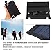 VGEBY Solar Panel Foldable,15W 5V USB Solar Panel Mini Portable Monocrystalline Solar Cells Charger for Outdoors Sportinggoods Other Hiking and Camping Supplies