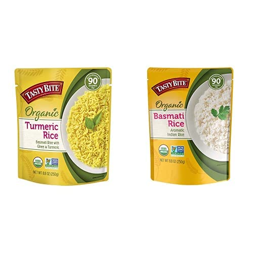 Tasty Bite Organic Tumeric Rice (8.8oz, 6 PACK) + Organic