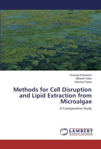 Methods for Cell Disruption and Lipid Extraction from Microalgae: A Comparative Study