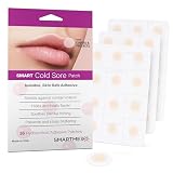 SMARTMED Smart Cold Sore Treatment Patch 36 ct for Lips | Soothe Itching and Burning | Discrete, Invisible, Skin Safe Adhesive Hydrocolloid Patches