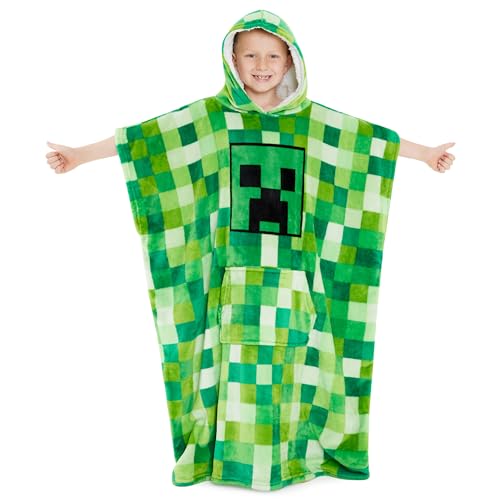 Minecraft Sudadera Manta con Capucha, Batamanta Niños - Sudadera...