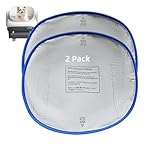 Large Litter Box Open Top-APP Control, Self-Cleaning Cat Litter Box - ONLY Tray（2 Pack）