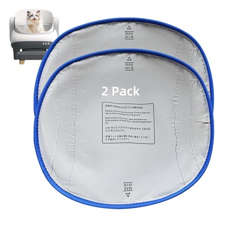 Large Litter Box Open Top-APP Control, Self-Cleaning Cat Litter Box - ONLY Tray（2 Pack）