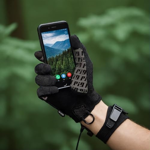 image for PIG Delta Utility Tactical Gloves, Touchscreen Compatible, High Dexter