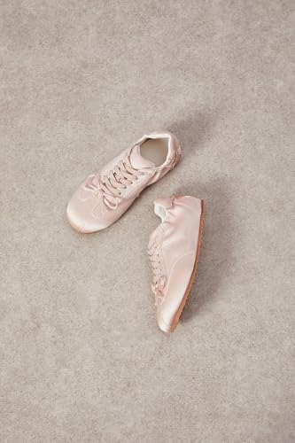 Sneakerina Ballet Sneaker Shoes For Women Girls Flats Cute Casual Lightweight Running Soft with Bow Decorated - Y2K Retro Non Slip Tennis & Racquet Sport Preppy Elegant Athleisure Comfortable Walking3