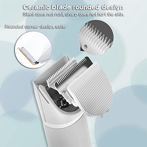 Dog Clippers for Grooming, FERRISA Professional Cordless Dog Trimmers Grooming Kit Supplies with 3 Blade Heads, Low… - Image 4