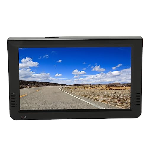  Haofy TV Digitale LED ISDB, TV Portatile da 10 Pollici, Ricezione Segnale Forte, Ricaricabile 1800 MAh, con Supporto per Auto