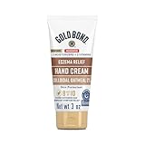 Gold Bond Medicated Eczema Relief Hand Cream, 3 oz., Skin Protectant Cream with 2% Colloidal Oatmeal