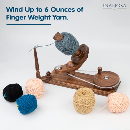 Bobinadora de hilo manual para evitar enredos en madejas de crochet 5