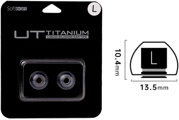 Softears UT Earplug Covers Earphone Ear Tips A Pair (L-Code Pair)