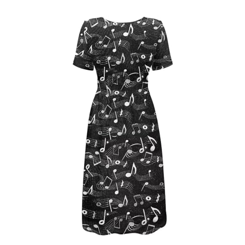 Image of Women's Summer Formal Dresses Short Sleeve Wrap V Neck Dresses Bridesmaid Wedding Guest Dress with Pockets