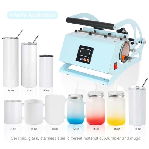 Prensa térmica multifunción para tazas 110V 20Oz miniatura 4
