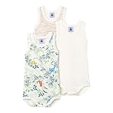  Petit Bateau Jungen 5448300 Strampelanzug, Mehrfarbig (Variante 1 Zga), 6-12 Monate (Herstellergröße: 12Monate)