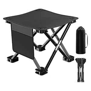 Jikoiuty 50037 Stołek Wędkarski Składany