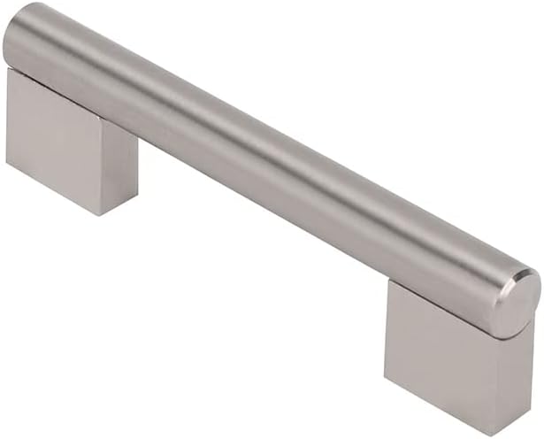 10 Pack Cabinet Handle, 6.31" Hole Centers Drawer Handle,Brush Nickel Pull for Dresser, Pull for Cabinet,Simple Modern pullls (Brush Nickel 10 Pack,Center to Center 6.31")