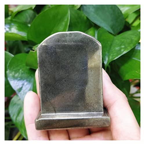 天然黄鉄鉱 ストロベリークリスタル 黒曜石 墓石 ウォーリーストーンと平和 魔術は安全を象徴する ストーンクリスタルレイキ (Color : Pyrite, Size : 1pc)