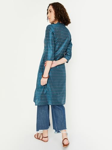 Image of Max Women's Rayon Regular Fit Casual Kurta