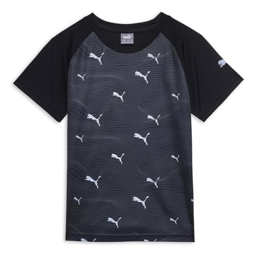 PUMA Active Sports Poly AOP Tee B maillot respirant dryCELL pour entraînement