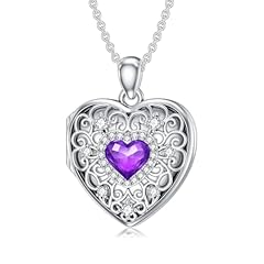 February Crystal Locket