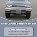 CarPartsDepot Front CHROME Bumper Face Bar for 1992-1995 TOYOTA Pickup 4WD 5210135090 TO1002104 New