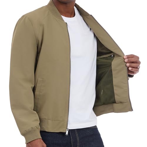 Image of Michael Kors Men's Lightweight Bomber Jacket, Wind and Water Resistant