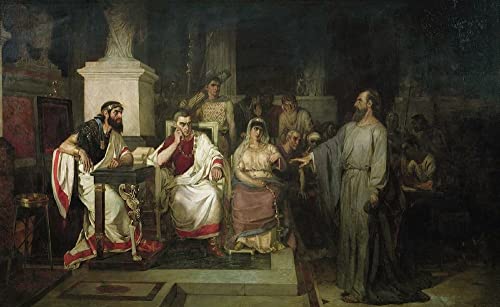 Affiche impression art l'apôtre Paul Vasily Surikov tableau décoration