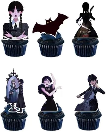 Miniatura 3 de 25 decoraciones temáticas de película para tartas, decoración de pastel de feliz cumpleaños para niños, niñas, adolescentes, adultos, suministros de