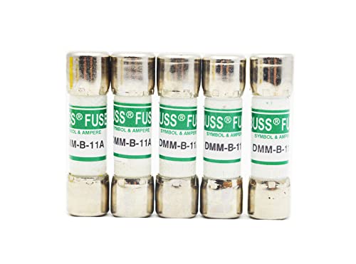 MyColo New for 2PCS DMM-11AR DMM-11A 1000V Alternative Fuse for Fluke 87-V 88-V