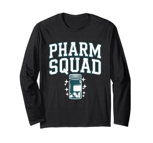 Distribuidor de drogas Pharm Squad Pharmacy Crew Manga Larga