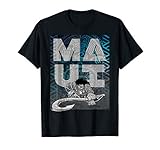 Disney Moana Maui Tattoo Style Letter Stack Portrait T-Shirt