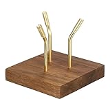 Hipiwe Gold Metal Arm Display Stand Decorative Ball Stand Easel with Wooden Base Rock Display Stand for Sphere Crystal Ball Eggs Mineral Geodes Rock Seashell, X- Large