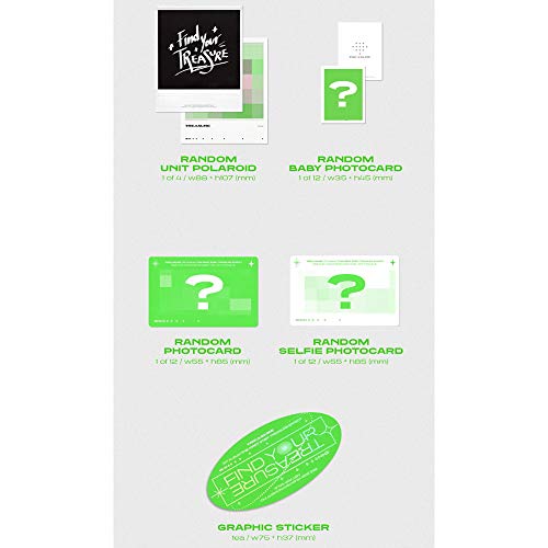 Album Treasure The First Step Treasure Effect Green Version K-pop