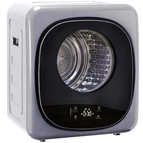 Image of HOMCOM Vented Tumble Dryer 4kg Wet Laundry/2.5kg Dry Capacity 800W, Silver