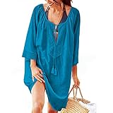 【Anwendbare Orte】 Diese bikini cover up eignet sich sehr gut für Strände, Schwimmbäder, Sauna, Spa, Fitnessraum, Wasserparks und andere Orte.