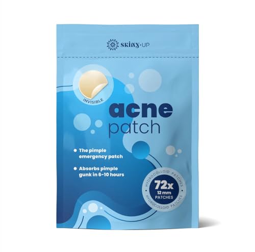 Invisible Hydrocolloid Acne Pimple Cover Patch 36 Count with Oil for Covering Zits,Blemishes,Face,Vegan-friendly