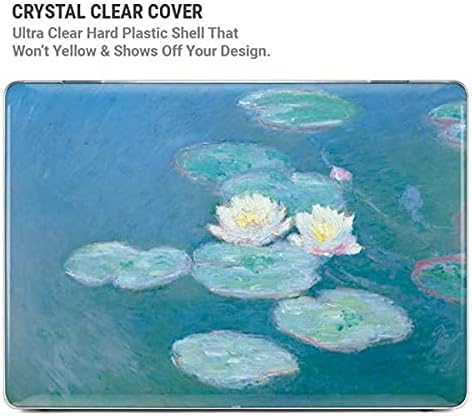 Skinit Case + Skin Compatible with MacBook Air 13in M1 (2021) - Bridgeman Art Waterlilies, Evening Design