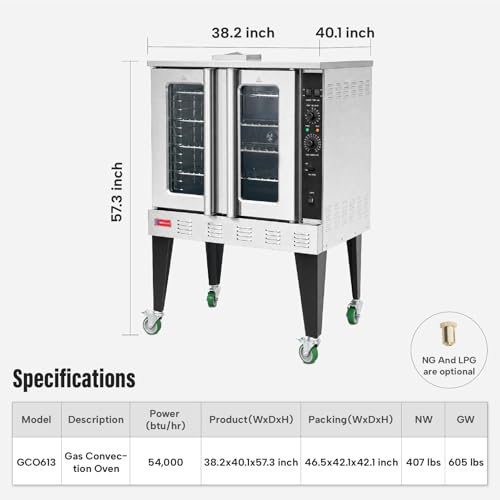 commercial convection oven pro 1675