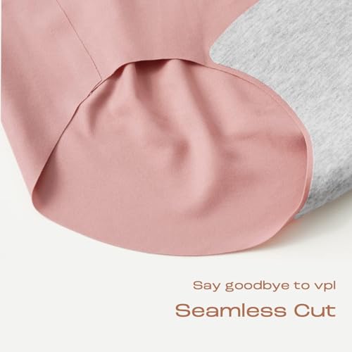 Image of INNERSY Women's Seamless No Show Hipster Panties Invisible Light Underwear 3-Pack