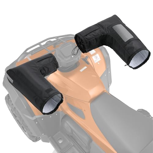 OFIG ATV Gloves Upgrade YKK Zippers, Motorcycle Handlebar